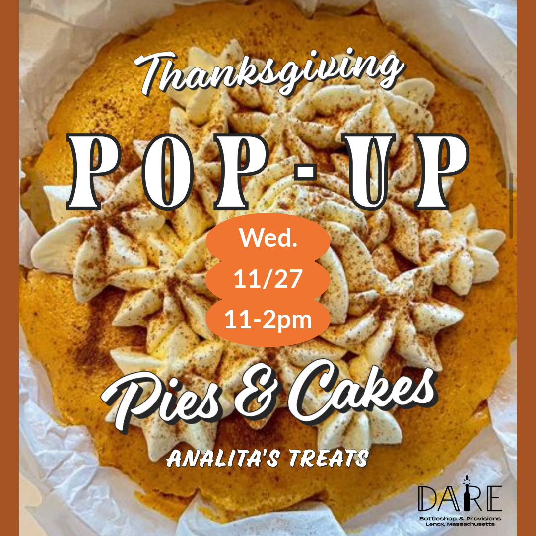 Analita's Treats Thanksgiving Dessert Pop-Up